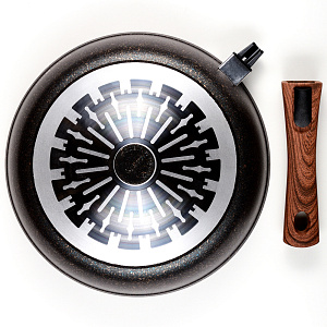 Сковорода 28см Granit Ultra Induction blue антипригарное покрытие съемная ручка алюминий 000000000001208438