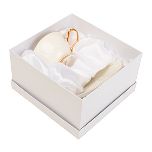 Пара чайная LAGARD 200мл/блюдце фарфор SH08050 000000000001220528