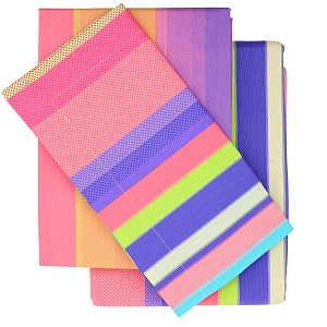 Комплект постельного белья евро DE'NASTIA Сатин Рио (50x70см-2шт) C010370 000000000001109025