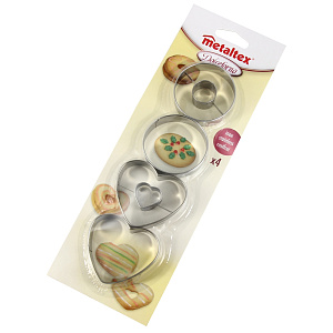 Набор форм для выпечки 2 предмета METALTEX нержавеющая сталь 000000000001155460