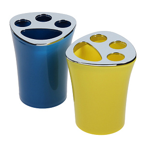 Стаканчик для зубных щеток Wiki Yellow Duschy 000000000001095667