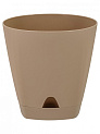 Горшок для цветов AMSTERDAM D 140 с прикорневым поливом 1,35 л Молочный Шоколад ING6199МШОК 000000000001191643