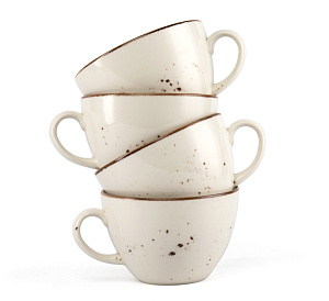 Набор столовой посуды 16 предметов TULU PORSELEN ORGANİK Reactive milky фарфор Набор столовой посуды 16 предметов TULU PORSELEN ORGANİK Reactive milky фарфор 000000000001216249