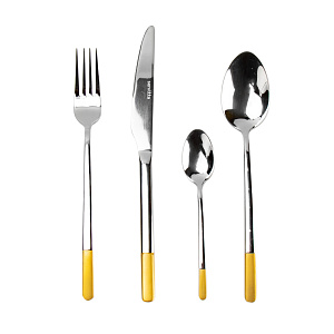 Набор столовых приборов 24 предмета SERVITTA Tesoro нержавеющая сталь 000000000001219933