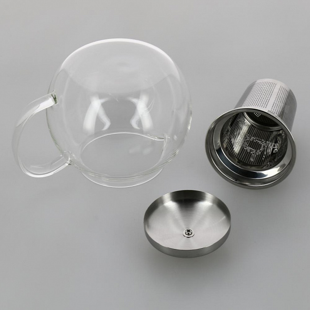 Чайник заварочный 1000мл с металлическим фильтром CRISTELLE Perfect стекло Cr2349 000000000001203335