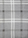 Плед 190x200см LUCKY Клетка серый флис полиэстер_MP 000000000001229781