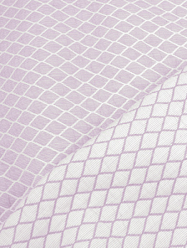 Покрывало DE'NASTIA 200х240см 3 слоя жаккард ромбы сиреневый U000122 000000000001195465
