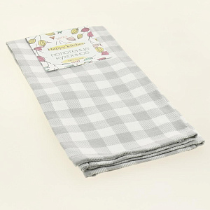 Полотенце кухонное 40х60см ВОТЕКС Виши светло-серый хлопок 000000000001208495