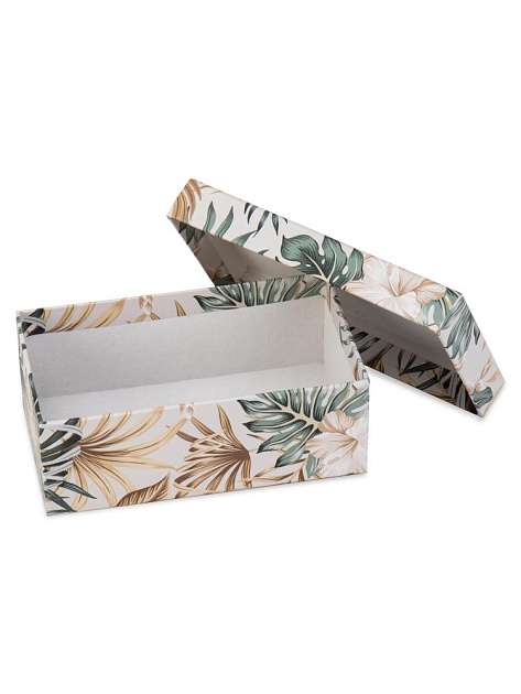 Коробка подарочная 13,5x8x5см РУТАУПАК ТРОПИКИ картон Коробка подарочная 13,5x8x5см РУТАУПАК ТРОПИКИ картон 000000000001222352