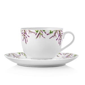 Пара чайная 220мл/15см ESPRADO Provenza фарфор 000000000001208332