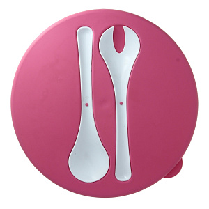 Салатница с крышкой и приборами Plastic Centre, 3л 000000000001065154