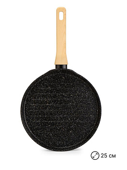 Сковорода Гриль 25х1,7см алюминий 000000000001226950