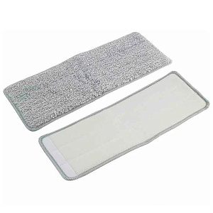 Насадка для швабры 32х12см одностороннее крепление микрофибра 000000000001215664