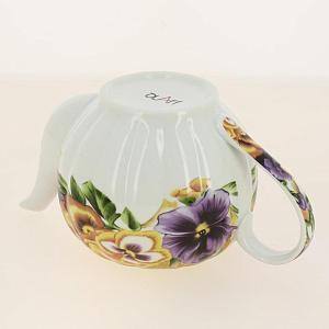 Набор чайный (13) 6 чашек 250мл+6 блюдец+чайник 1000мл, подар.уп ,CM-F13-SGB-018 000000000001170024