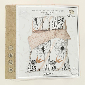 Комплект постельного белья 2-спальный Этель Одуванчик вид 2 пододеяльник175х215см простыня200х220см наволочки70х70см-2шт 125гр поплин 100%хлопок 000000000001206703