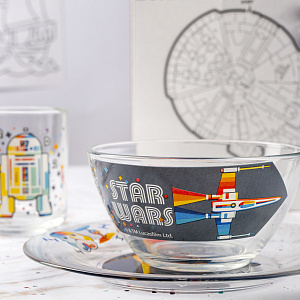 STAR WARS Набор для завтрака 3 предмета ОСЗ стекло 000000000001201048