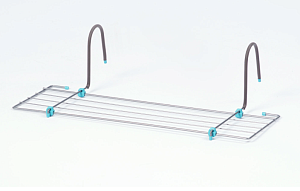 Сушилка для белья 3,1м 65х34х18см НИКА на батарею серебряная металл 000000000001108780