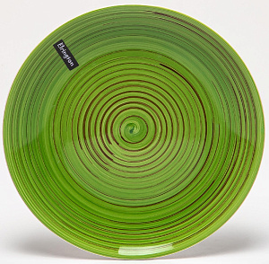 Тарелка десертная 19см ELRINGTON АЭРОГРАФ ПОЛЕВАЯ ТРАВА мелкая керамика 000000000001208398