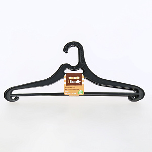 Набор вешалок 3шт р52-54 ПОЛИМЕРБЫТ пластик 000000000001019436