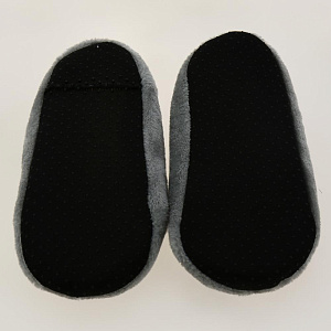 Туфли домашние (тапки) однотон серый р.35-37 100%пэ J000076(35-37) 000000000001192952