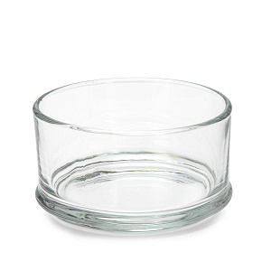 Конфетница 2 яруса 11,5х11,5х19,5см стекло 000000000001223660