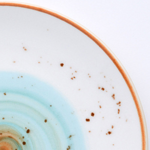 Тарелка десертная 19см TULU PORSELEN Galaxy milky/mint фарфор 000000000001212287