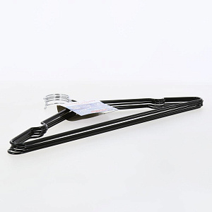 Набор вешалок-плечиков5шт р.44-46МУЛЬТИДОМ с антискользящим полимерным покрытием зафиксирует изделия и сохранит вашу одежду в идеальном порядке.Металл 000000000001209461