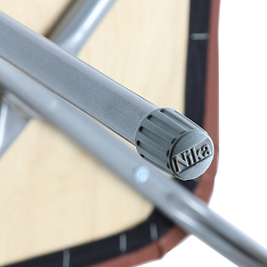 Табурет 37х37х46см НИКА Классика-3. Квадратное сидение. Сталь винилискожа МДФ пластик 000000000001083654