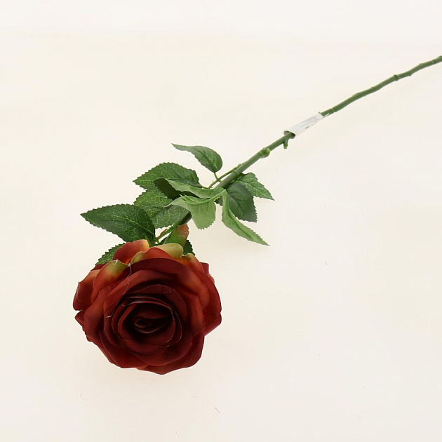 Цветок искусственный "Роза" 73см R010709 000000000001196623