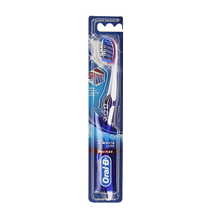 Зубная щетка 3D White Luxe Pro-Flex Oral_B P&G, средняя 000000000001143571