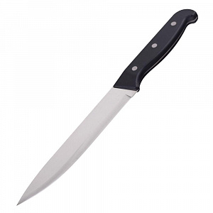 Нож кухонный 28см длина лезвия 16,5см МУЛЬТИДОМ Универсальный лезвие коррозионностойкая нержавеющая сталь ручка пластмасса 000000000001189985