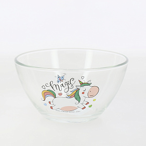 Салатник 13см ND PLAY Единорог стекло 000000000001212276