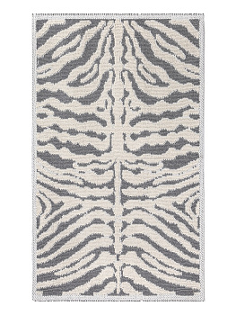 Коврик универсальный 60x100см LUCKY ЗЕБРА коричнево-серый хлопок 100% 000000000001206548