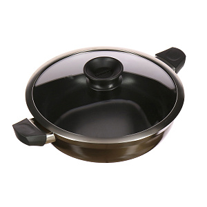 Сотейник с крышкой Attraction Non Pyrex, 24 см 000000000001142281