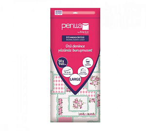 Чехол для гладильной доски 140х50см PERILLA антипригарный хлопок 54003 000000000001012625