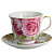 Чайная пара Розовые розы Estetica 220мл 000000000001126483