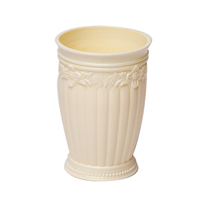 Набор для ванны Тренд Прованс (диспенсер, стакан, мыльница) молочный пластик 000000000001215722