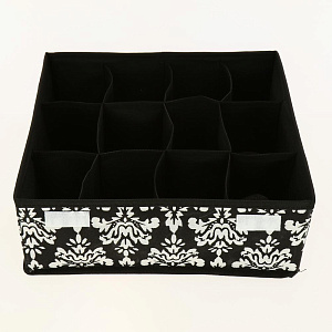 Кофр для хранения 32х32х12см 12ячеек FORA красный 000000000001187214