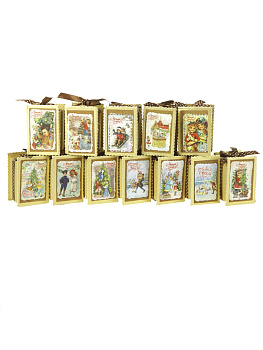 Подарочная коробка Предсказание из мелованного, ламинированного, негофрированного картона, с бумажным свитком-предсказанием внутри 2 000000000001164625