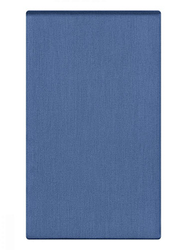 Наволочки 2шт 50x70см DE'NASTIA NEW сатин синий хлопок 000000000001215755