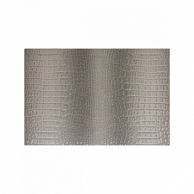 Салфетка сервировочная DeNASTIA Змея Глянец, ПВХ, 45х30, прямоугольник серый E000659 000000000001225634