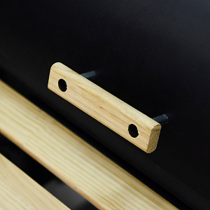 Мангал-гриль 118х53х101см черный сталь 0,8мм 000000000001213155