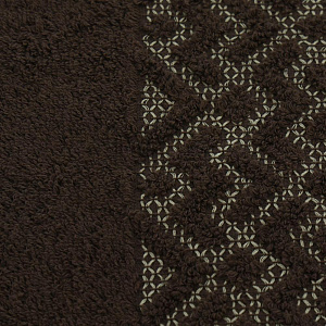 Пол-це 50х90Скарлетт Коричн,хл100%,пл450 000000000001188166