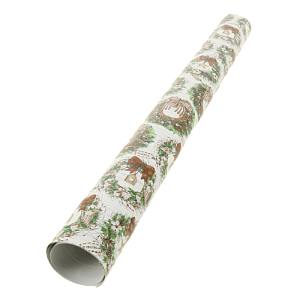 Бумага упаковочная глянцевая 70х100см Чудес 000000000001208812