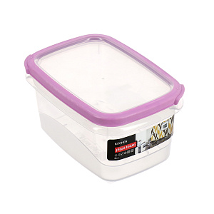 Прямоугольная емкость для хранения продуктов Bico Plast-team, 0.6л 000000000001138633