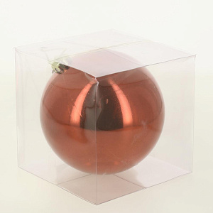 Декоративное украшение Шар 15см MANDARIN золотой пластик 000000000001209364