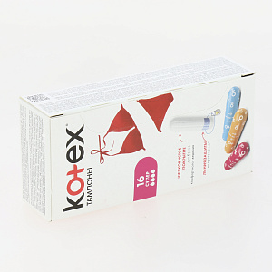Котекс тампоны супер 16шт 000000000001150234