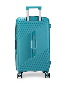 Чемодан на колесах L (48х30х75см) полосы индиго PP 000000000001226560