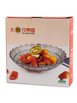 Фруктовница 27см стекло 000000000001228667