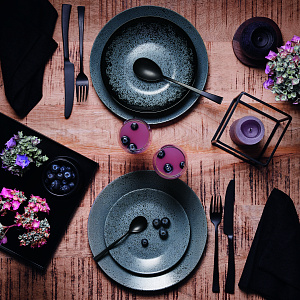 SLATE NOIR Тарелка десертная 18см LUMINARC опал 000000000001215680